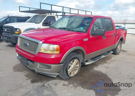 2005 Ford F-150 Lariat/Xlt from USA, damaged, VIN 1FTPW12565KB59001